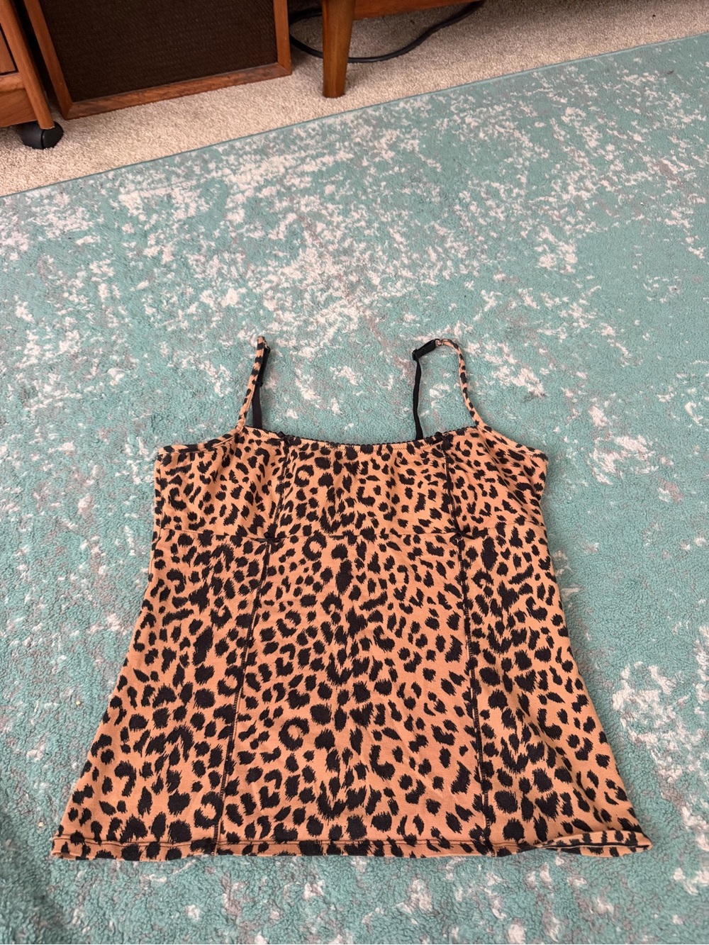 Betsey Johnson cheetah tank top